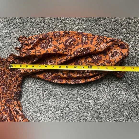 ⭐️SALE⭐️Mi Golondrina Orange Sundress - Picture 9 of 14